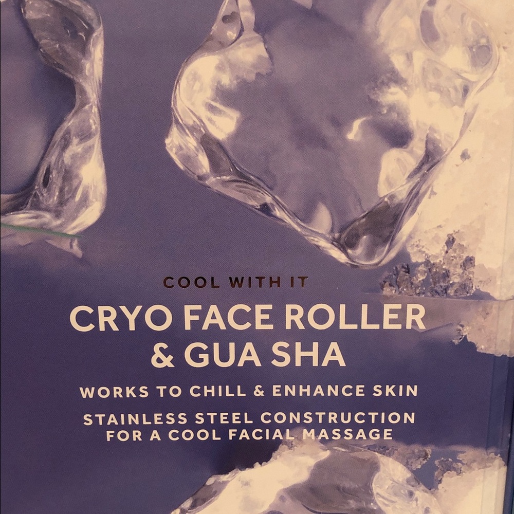 BLISS Cryo Face Roller And Gua Sha Set Stainless Steel - Picture 3 of 8